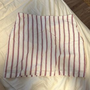 Forever 21 Striped Mini Skirt